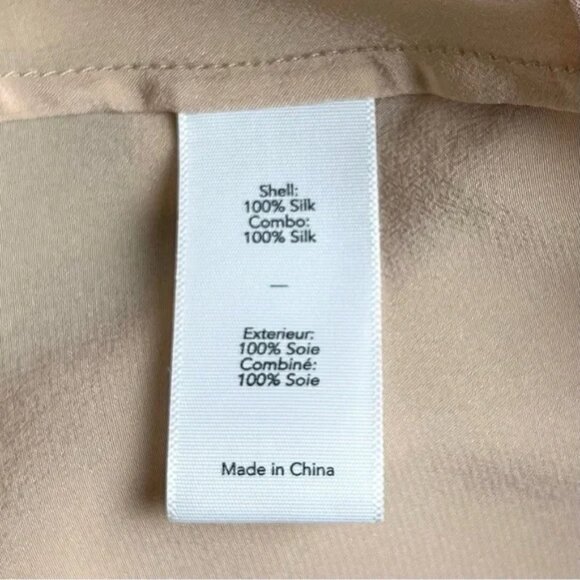 Elizabeth and James Jaqulene Silk Blouse - Size Medium - Picture 5 of 8